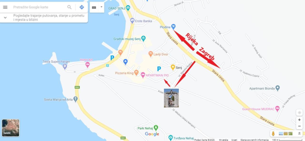 Apartman Pio Senj  Εξωτερικό φωτογραφία